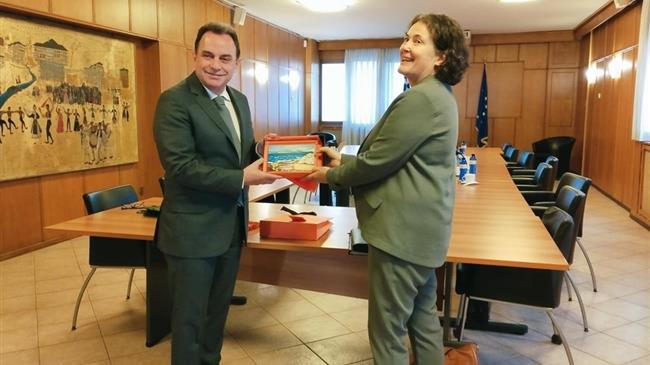 Συνάντηση Γεωργαντά με τον Πρέσβη της Αυστραλίας