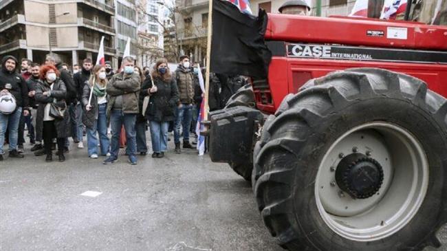 Με μαζική συμμετοχή το συλλαλητήριο στην Αγιά Λάρισας