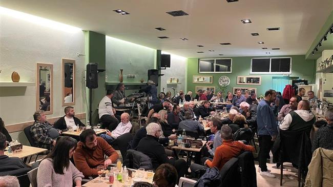 Με πλήθος αγροτικού κόσμου η πίτα της ΠΑΚ Θεσσαλίας