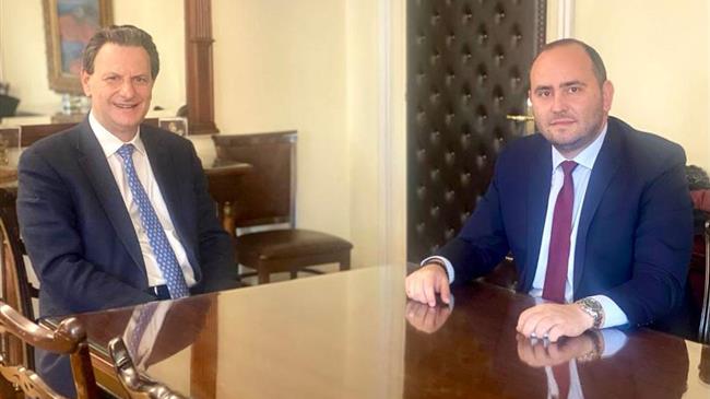 Συνάντηση Λάκη Βασιλειάδη με Θόδωρο Σκυλακάκη για Φράγμα Αλμωπαίου, Ταμείο Ανάκαμψης, Ρύθμιση Οφειλών