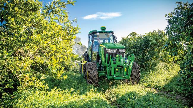 Μοναδικό δενδροκομικό τρακτέρ με σασί!