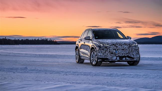To πρωτότυπο Audi Q6 e-tron δοκιμάζει τις δυνατότητές του στον μακρινό βορρά