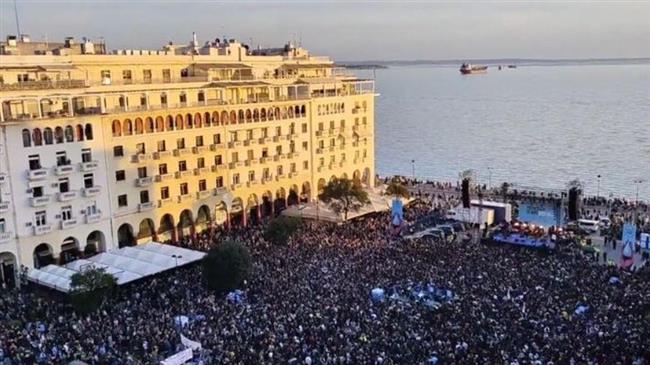 «ΟΧΙ» στην ιδιωτικοποίηση του νερού είπαν 30.000 άνθρωποι από τη Θεσσαλονίκη