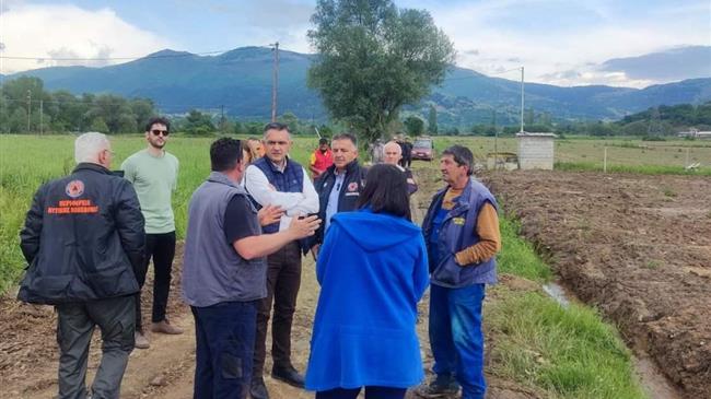 Επίσκεψη του Περιφερειάρχη Δυτικής Μακεδονίας στις πληγείσες περιοχές Καστοριάς
