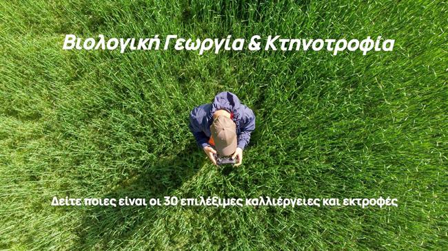 Βιολογική Γεωργία & Κτηνοτροφία:  Δείτε ποιοι είναι οι δικαιούχοι-τα ποσά ενίσχυσης ανά καλλιέργεια