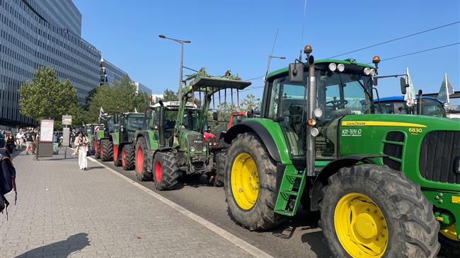 Διαμαρτυρία Copa-Cogeca και 20 εθνικών αντιπροσωπειών στο Στρασβούργο