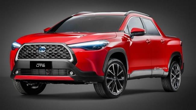 Toyota Corolla pickup;