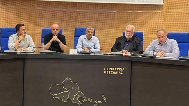 Συνάντηση του Δ. Σταμενίτη με τους εκπροσώπους των ΤΟΕΒ και του ΓΟΕΒ Θεσσαλίας