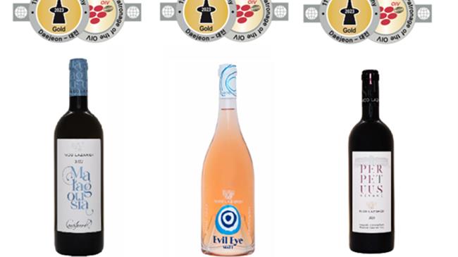 Διακρίσεις και βραβεία στο Asia Wine Trophy για την NICO LAZARIDI!