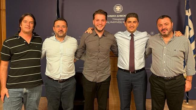 Σύσκεψη ΥπΑΑΤ, Λευτέρη Αυγενάκη με το Δ.Σ της Πανελλήνιας ΄Ενωσης Αλιέων Γρι- Γρι