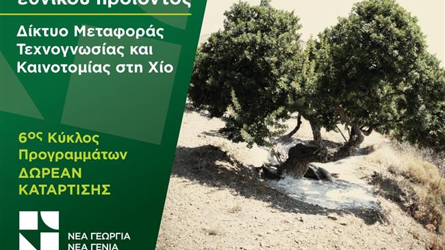 «Μαστιχόδεντρα: Διασφαλίζοντας το μέλλον ενός εθνικού προϊόντος»