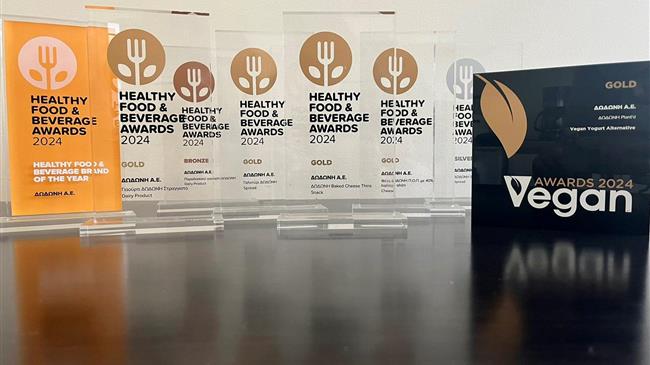 Η ΔΩΔΩΝΗ Αναδεικνύεται «Healthy Food & Beverage Brand Of The Year» για Ακόμα μια Χρονιά