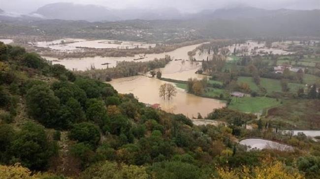 Εκτεταμένες ζημιές σε καλλιέργειες στη Θεσπρωτία από πλημμύρες και χαλαζόπτωση