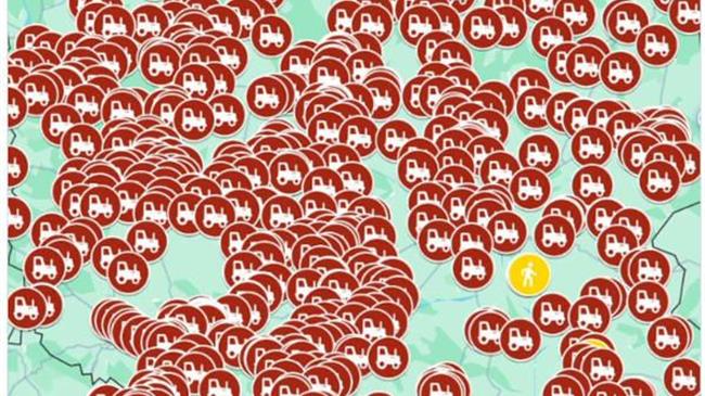 Πολωνία: 70.000 παραγωγοί στους δρόμους