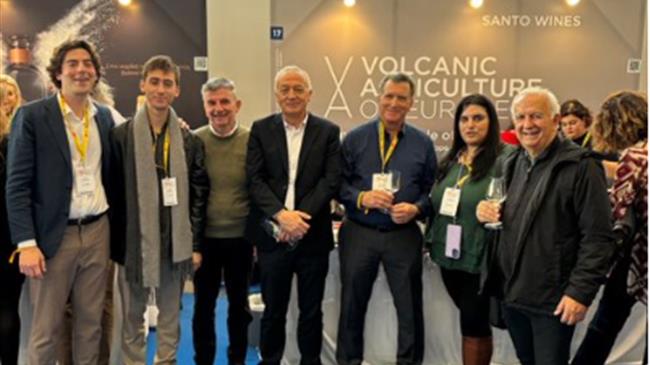 Δυναμική παρουσία των οίνων ΠΟΠ Σαντορίνη στις ευρωπαϊκές αγορές