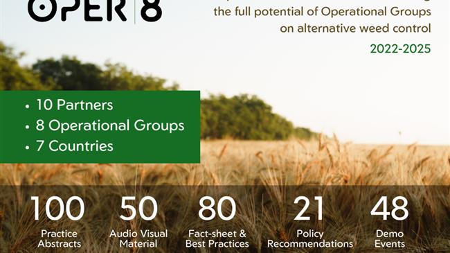 Καταπολέμηση ζιζανίων χωρίς χημικά: Το ευρωπαϊκό έργο Oper8 και η συμβολή του Γεωπονικού Πανεπιστημίου Αθηνών