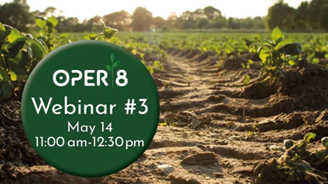 3ο διαδικτυακό σεμινάριο Oper8 για εναλλακτικούς τρόπους καταπολέμησης ζιζανίων