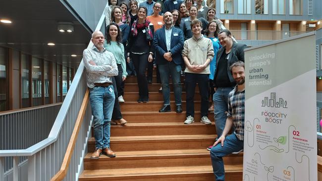 Πρωτοποριακή πρωτοβουλία για την αστική γεωργία στην Ευρώπη: Το FOOD CITY BOOST ξεκινά δυναμικά!