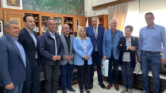 Παρουσία Σταϊκούρα στο Δημαρχείο Τρικκαίων 13,1 εκ.€ για το αρδευτικό δίκτυο της ΠΕ Τρικάλων