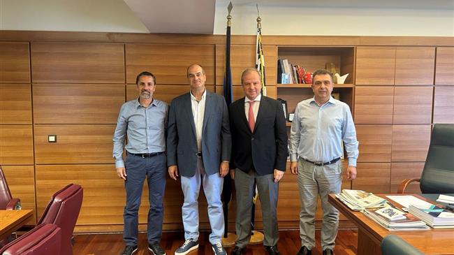 Συνάντηση γνωριμίας της Ένωσης Βιολογικής και Οικολογικής  Φυτοπροστασίας με τον υφυπουργό  κο Σταμενίτη