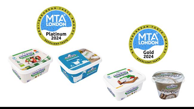 4 Mediterranean Taste Awards στην ΗΠΕΙΡΟΣ για τα μοναδικά τυροκομικά προϊόντα της