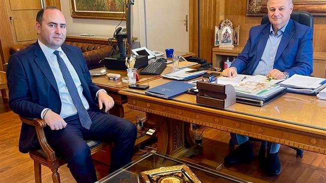 Συνάντηση Λάκη Βασιλειάδη με το νέο Υπουργό Αγροτικής Ανάπτυξης