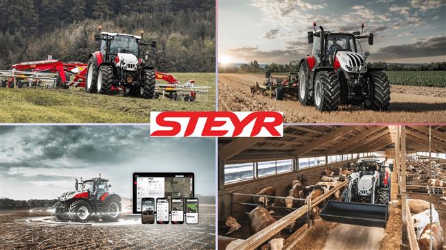 Steyr: Από το Utility Plus έως το ισχυρό 6340 Terrus CVT στην EIMA 2024