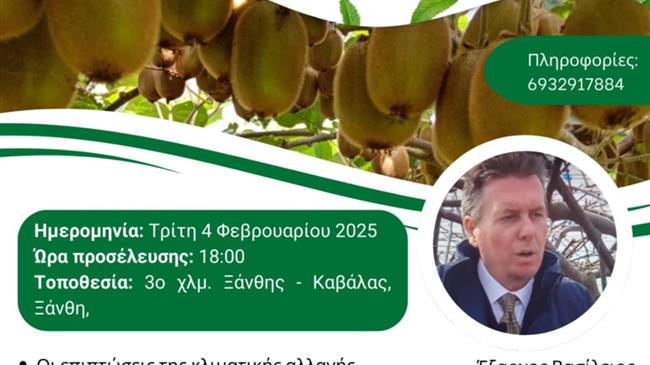 «Ακτινίδιο και Κλιματική Αλλαγή»