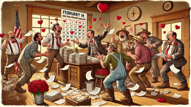Ημέρα του Αγίου Βαλεντίνου: Η ημέρα που η αγάπη και η πολιτική έγιναν ένα