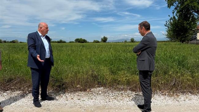 Αυτοψία για ζημιές από καιρικά φαινόμενα στον Παλαμά Καρδίτσα