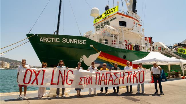 Greenpeace: Το πλοίο της Greenpeace, Arctic Sunrise, ολοκλήρωσε την περιοδεία του στην Ελλάδα