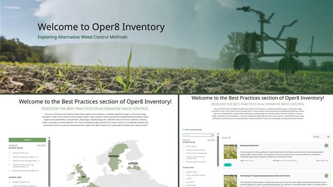 Ανανεωμένο Αποθετήριο του Oper8 με 80 Καλύτερες Πρακτικές για Βιώσιμη Διαχείριση Ζιζανίων