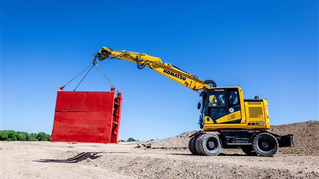 Η Komatsu Europe ανακοινώνει τους νέους ελαστικοφόρους εκσκαφείς PW148-11 και PW190-11