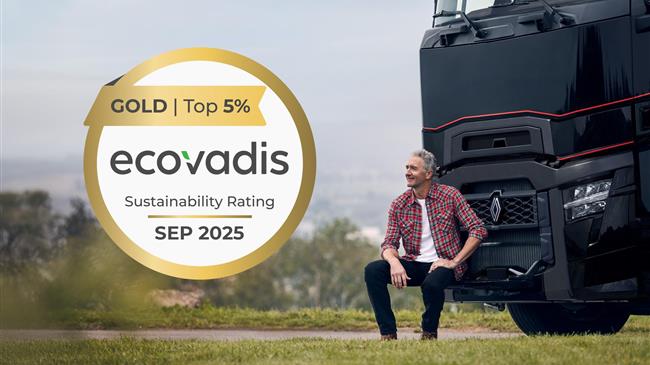 Ecovadis Gold: Επτά συνεχόμενα χρόνια αριστείας στην Εταιρική Κοινωνική Ευθύνη για τη Renault Trucks