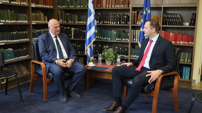 Συνάντηση Τσιάρα – Χάνσεν: Καθήκον μας να διασφαλίσουμε ότι η νέα ΚΑΠ θα παραμείνει εργαλείο ανάπτυξης, καινοτομίας και κοινωνικής συνοχής