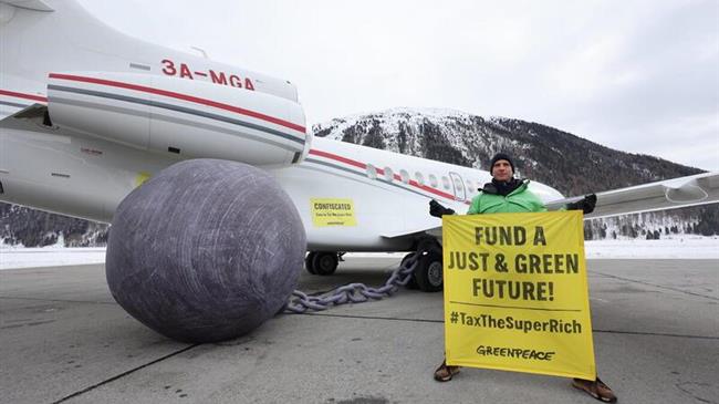 Davos: Μία πτήση με ιδιωτικό τζετ για κάθε τέσσερις συμμετέχοντες