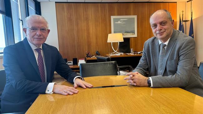 Συνάντηση Καπετάνου με τον Πρόεδρο του ΕΛΓΑ Ανδρέα Λυκουρέντζο για την στήριξη των κερασοπαραγωγών