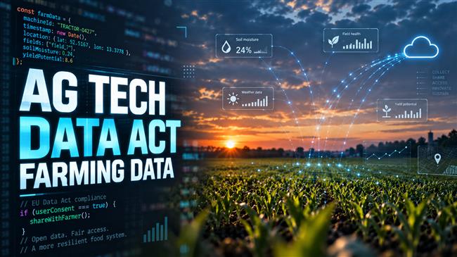 Data Act: Ανοίγουν τα δεδομένα των νέων αγροτικών μηχανημάτων