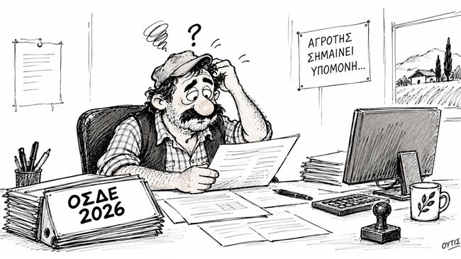 ΟΣΔΕ 2026: Νέες προθεσμίες από την ΑΑΔΕ, αλλαγές στις πληρωμές ζητούν οι γεωπόνοι